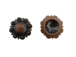 Copper concho glue on 1" - #1inc (image for) Copper concho glue on 1" - #1inc