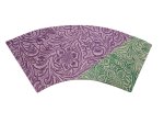 Brim 1/4 panel Faux leather Lavender/Mint #1 (image for) Brim 1/4 panel Faux leather Lavender/Mint #1