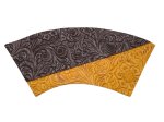 Brim 1/4 panel Gray/Mustard #2 (image for) Brim 1/4 panel Gray/Mustard #2