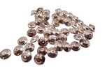 Silver classic saucer beads 13x7 #C-1 (image for) Silver classic saucer beads 13x7 #C-1