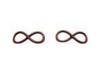 Copper Infinity connector (2pcs) #CON/b-2 (image for) Copper Infinity connector (2pcs) #CON/b-2