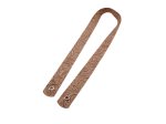 Embossed FAUX leather hat band - Light Tan (image for) Embossed FAUX leather hat band - Light Tan