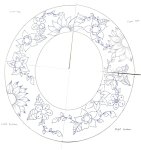 Hand drawn basic patterns 1-pattern Full brim #Series.13 (image for) Hand drawn basic patterns 1-pattern Full brim #Series.13