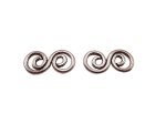 Silver Swirl connector (2pcs) #CON/b-1 (image for) Silver Swirl connector (2pcs) #CON/b-1